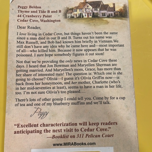 Lot of 4 Debbie Macomber Cedar Cove Series 🌸Bundle your likes and save🌸 - Picture 3 of 11